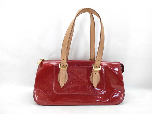 LOUIS VUITTON Vernis LV Monogram Vernis Rosewood Avenue M93507 FL4059 Handbag