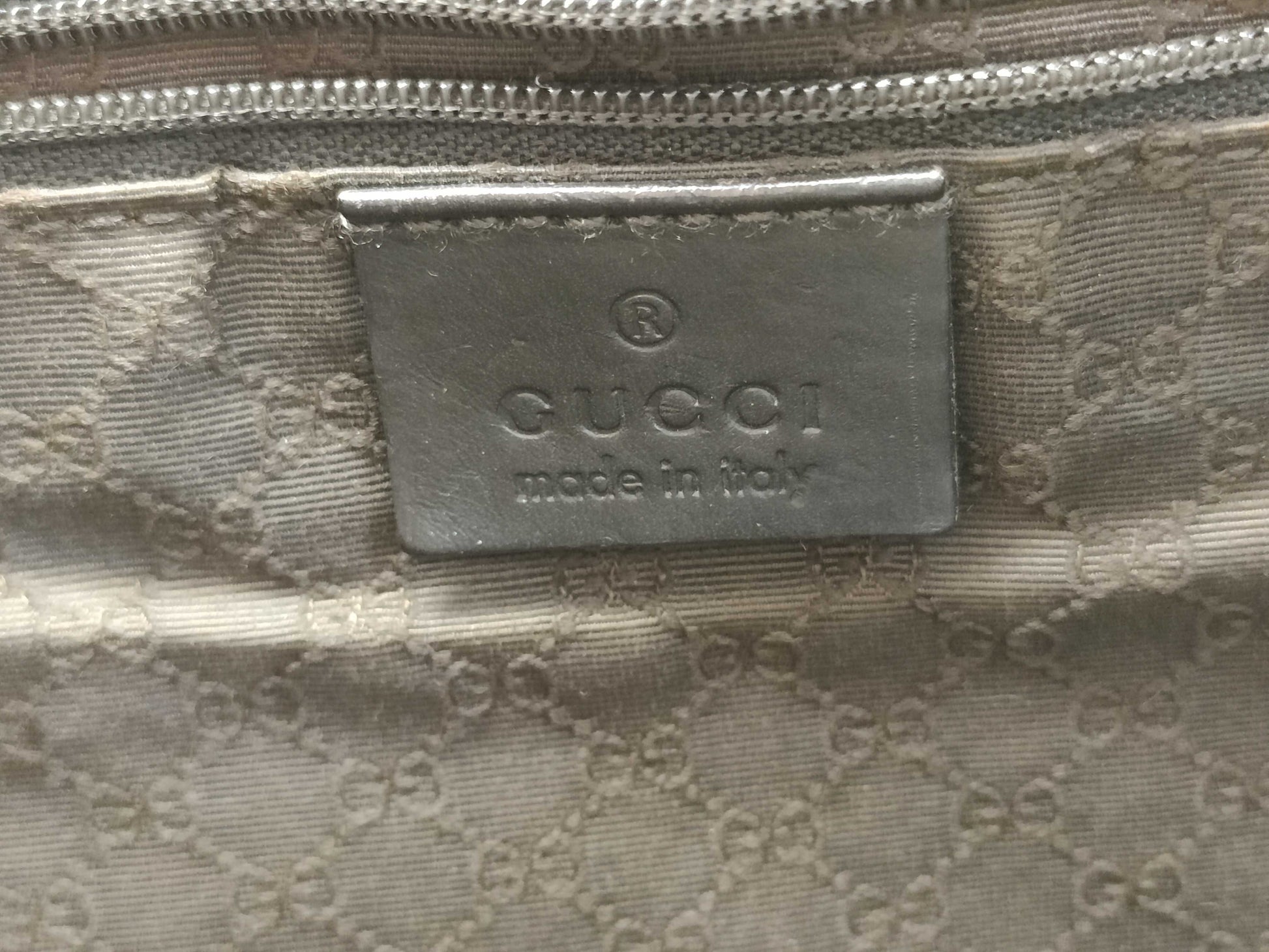 GUCCI Sherry Line Canvas One-Shoulder Bag 001.4231200047 Beige Shoulder Bag