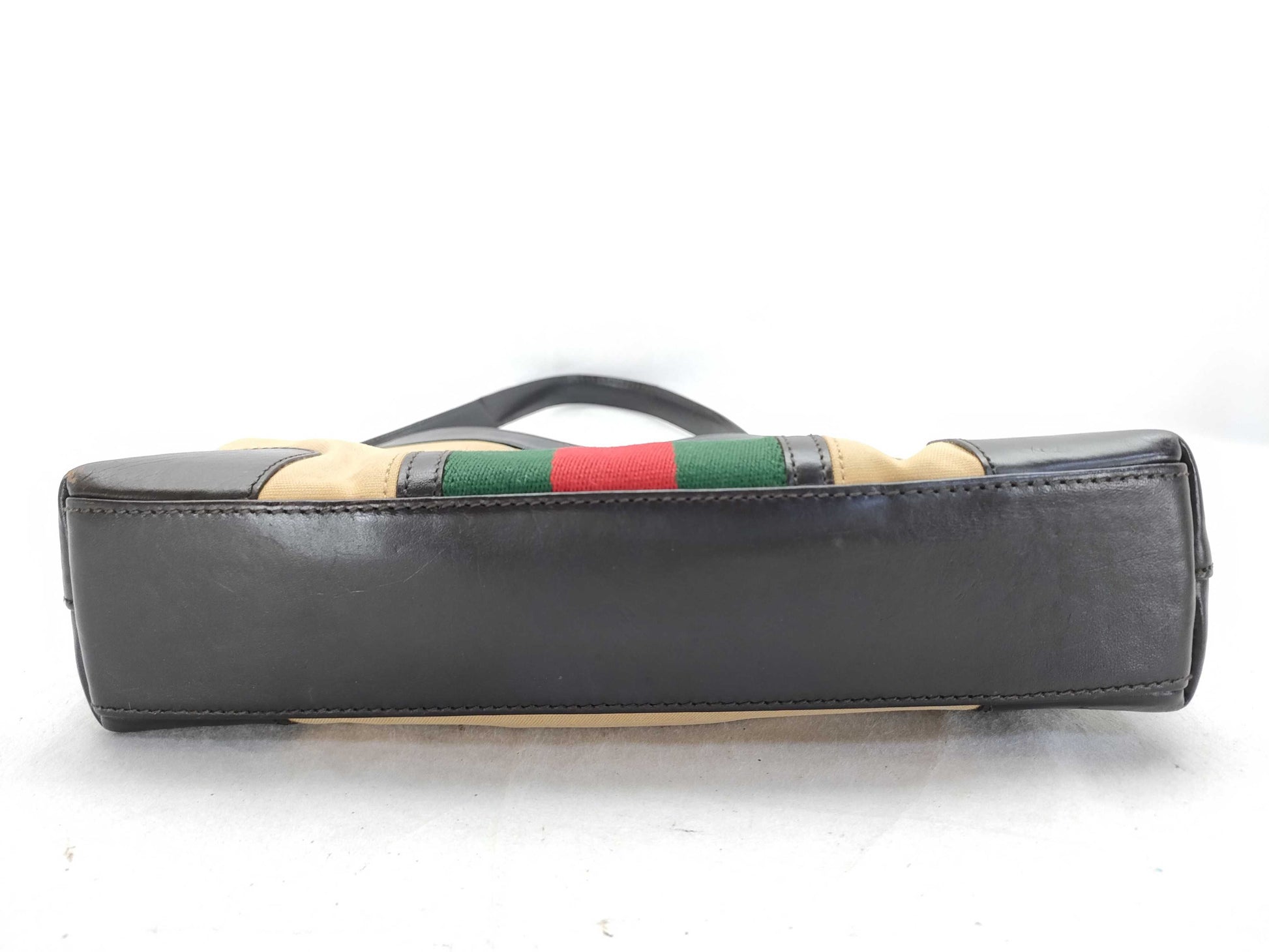 GUCCI Sherry Line Canvas One-Shoulder Bag 001.4231200047 Beige Shoulder Bag