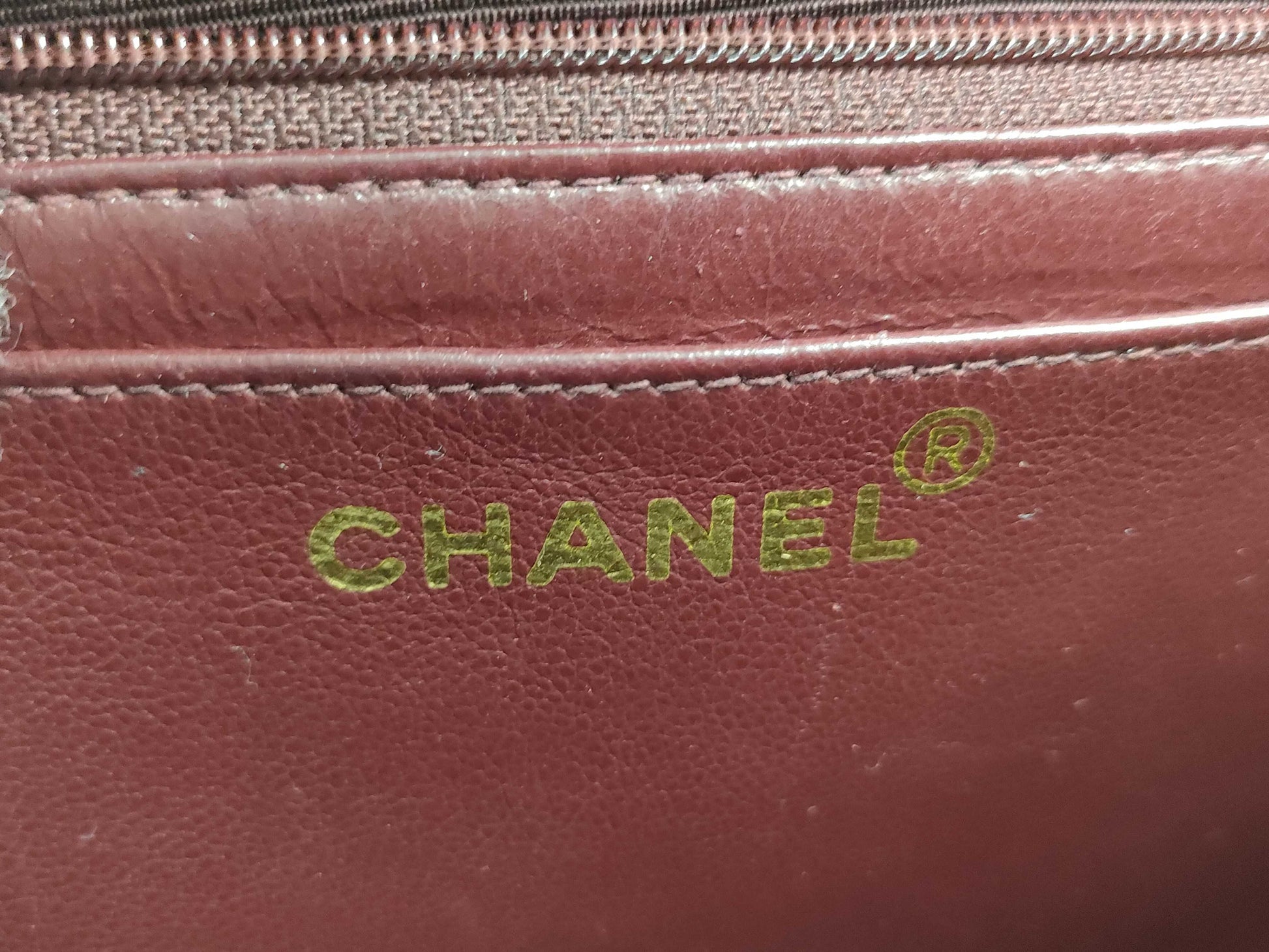 CHANEL Matelasse Handbag, GP Hardware, Lambskin, Black