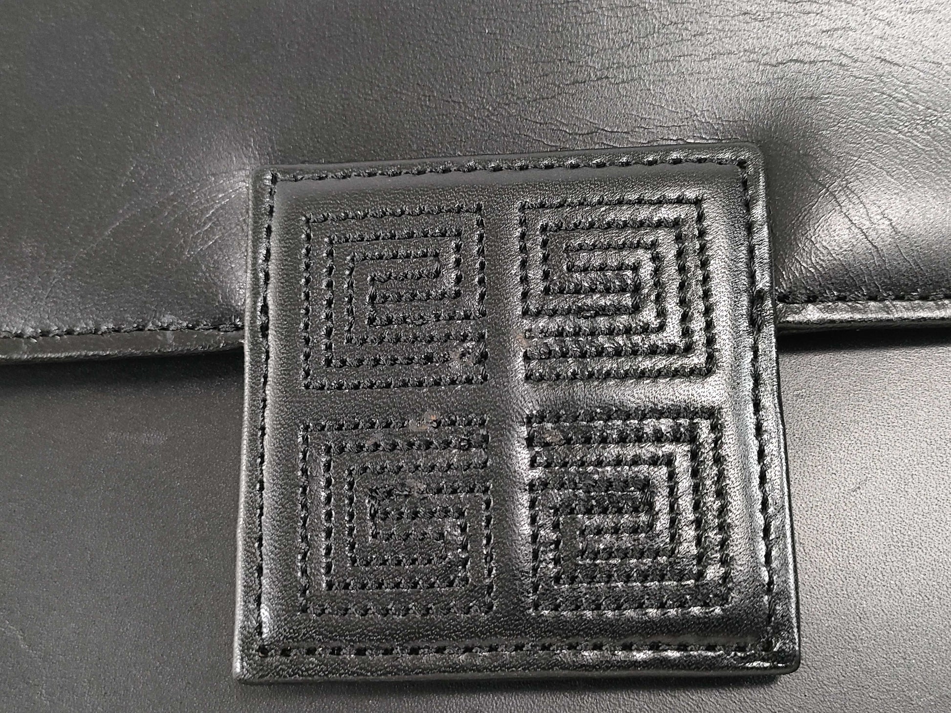 GIVENCHY Handbag Calfskin Black Handbag