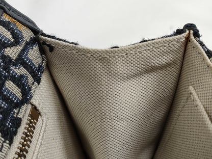 Dior Trotter Addict Shoulder Bag Canvas Navy