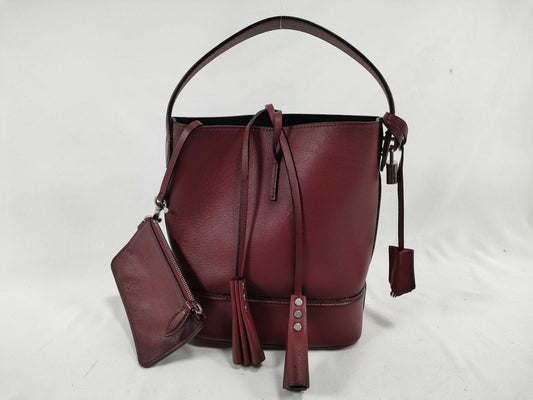 LOUIS VUITTON N 94590 Cuir Nuance NN14PM Calfskin Ruby Handbag