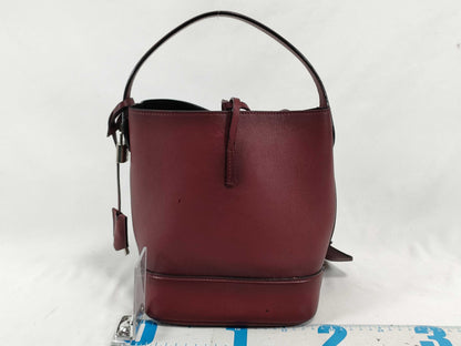 LOUIS VUITTON N 94590 Cuir Nuance NN14PM Calfskin Ruby Handbag
