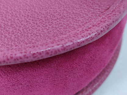 GUCCI Horsebit Waist Bag Suede Pink Waist Bag