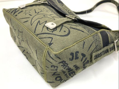Dior Dior Camp Green 50-MA-1128 Shoulder Bag