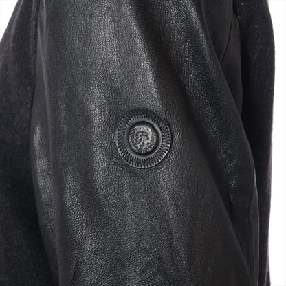 Diesel Wool Jacket M Black Goat Coat