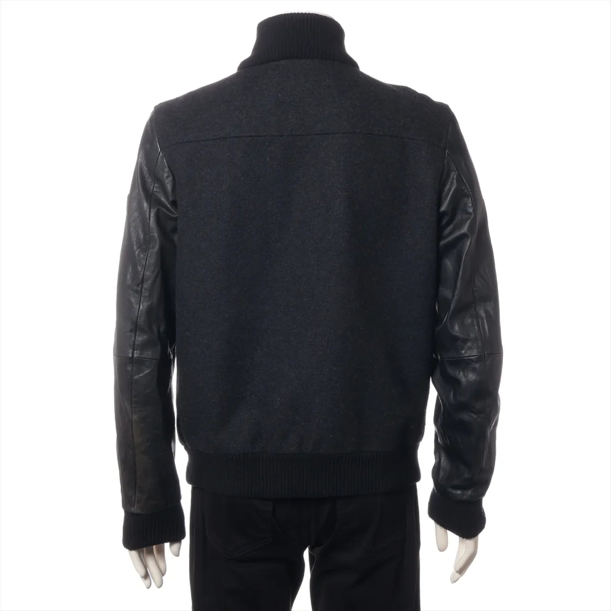 Diesel Wool Jacket M Black Goat Coat