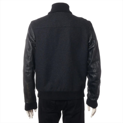 Diesel Wool Jacket M Black Goat Coat