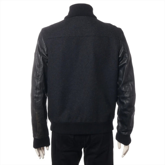 Diesel Wool Jacket M Black Goat Coat