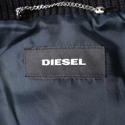 Diesel Wool Jacket M Black Goat Coat