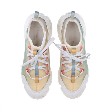 Dior Christian Dior Fabric Sneakers, Size 37 1/2