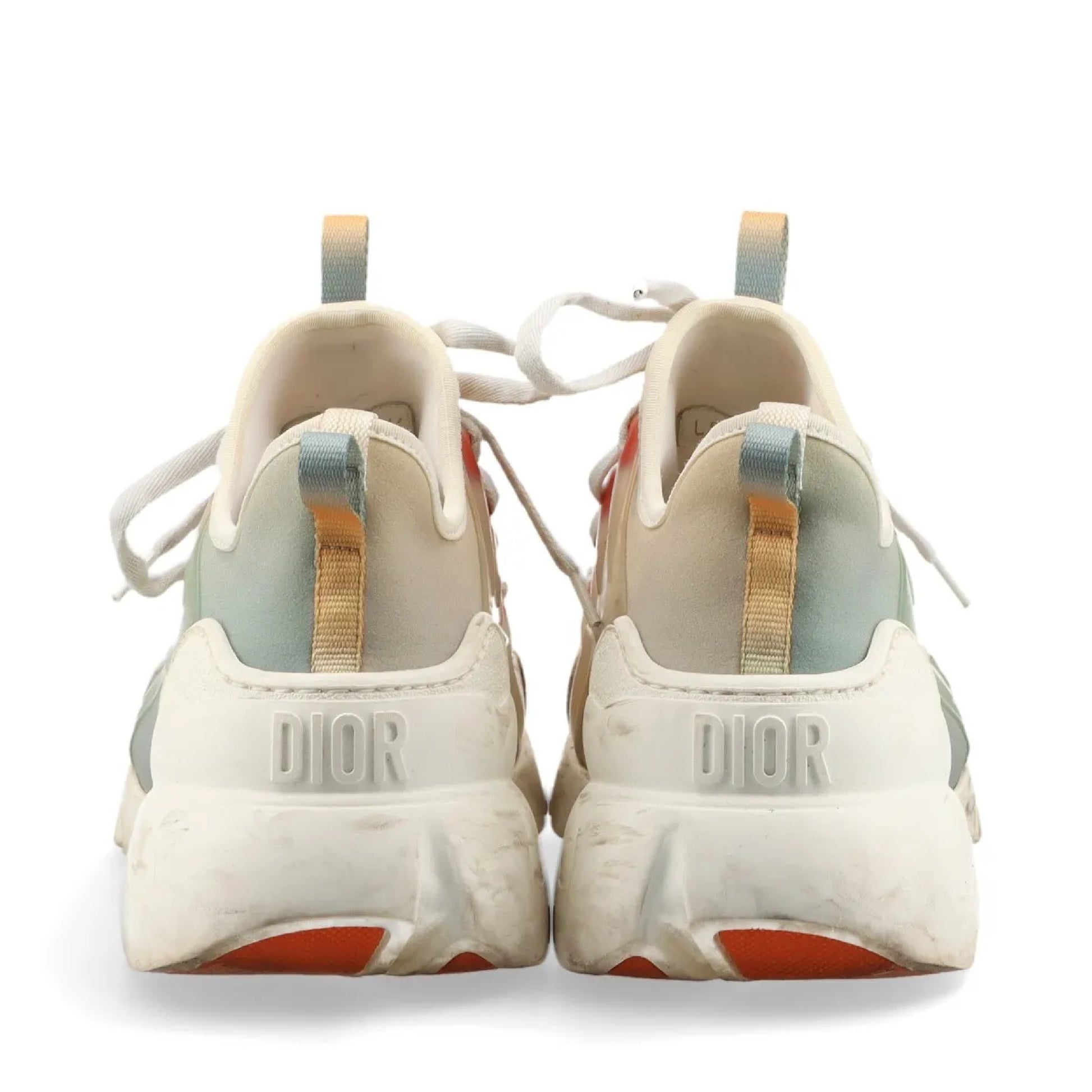 Dior Christian Dior Fabric Sneakers, Size 37 1/2
