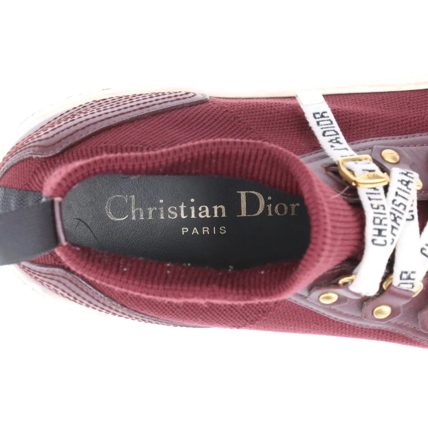 Dior Christian Dior Fabric Sneakers Size 37 1/2