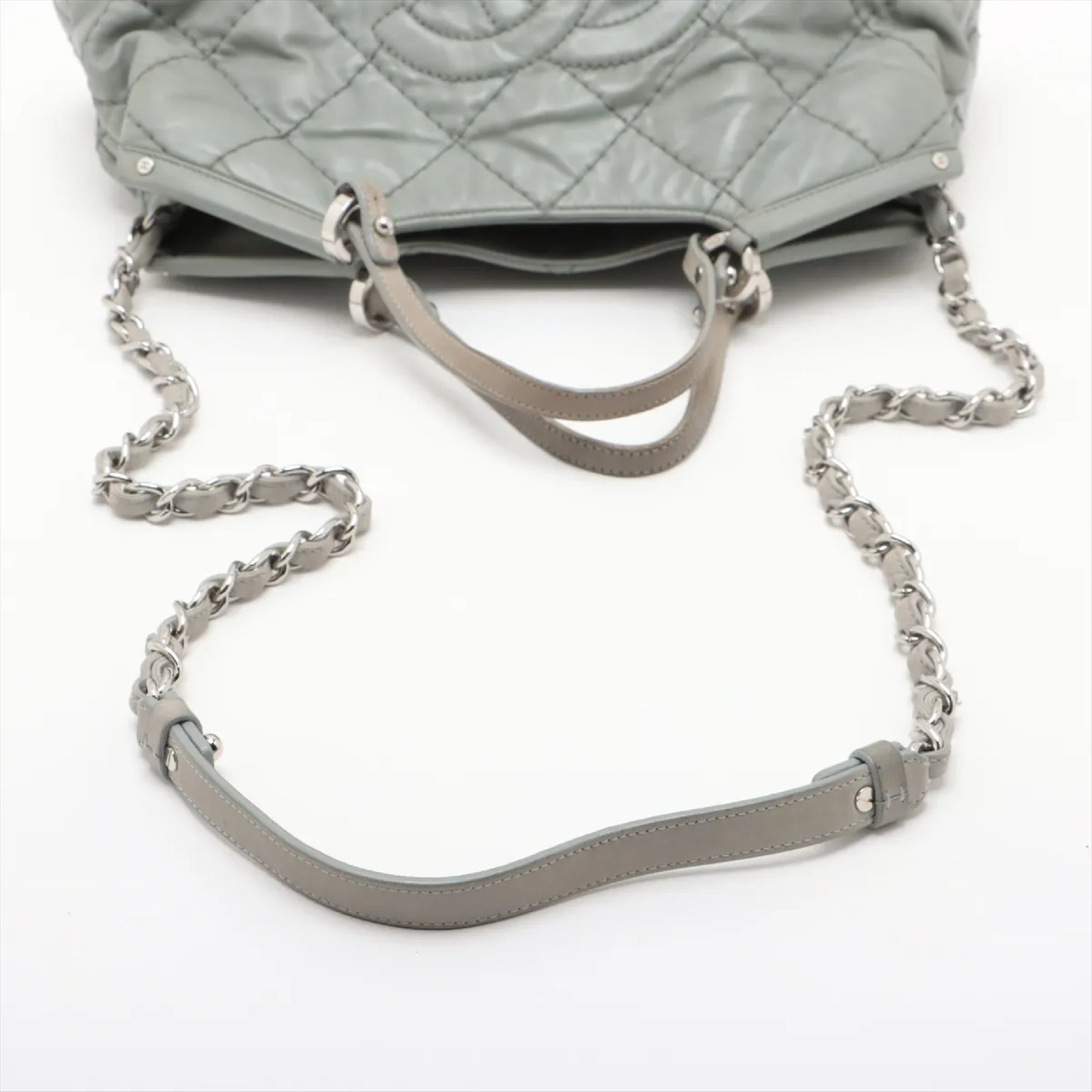 CHANEL Matelasse Leather 2-Way Handbag with Sticker and Card, 16th Series, Shoulder Bag
