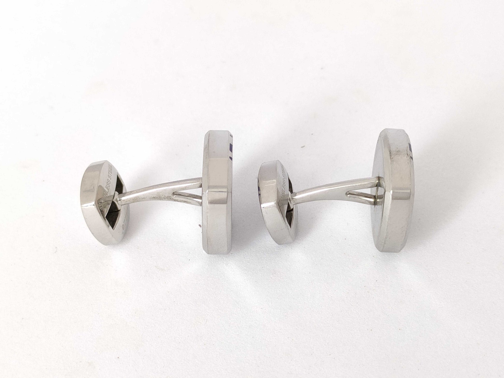CHAUMET Stainless Steel Cufflinks Tie Clips & Cufflinks