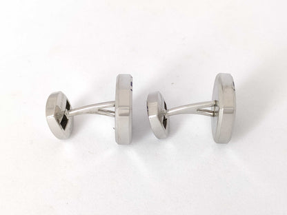 CHAUMET Stainless Steel Cufflinks Tie Clips & Cufflinks