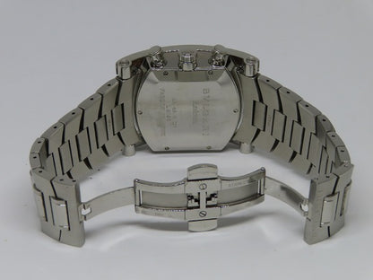 BVLGARI Assioma AA48SCH L8052 Automatic Black Dial Men's Watch
