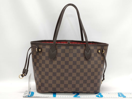 LOUIS VUITTON Damier Neverfull PM Tote Bag N41359 VI4170 Handbag