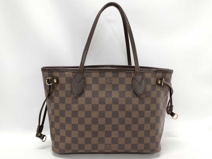 LOUIS VUITTON Damier Neverfull PM Tote Bag N41359 VI4170 Handbag