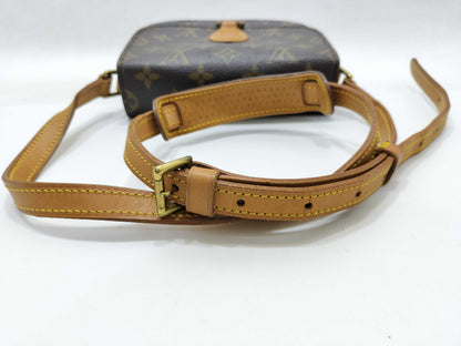 LOUIS VUITTON M51244 Monogram Mini Saint-Cloud Shoulder Bag