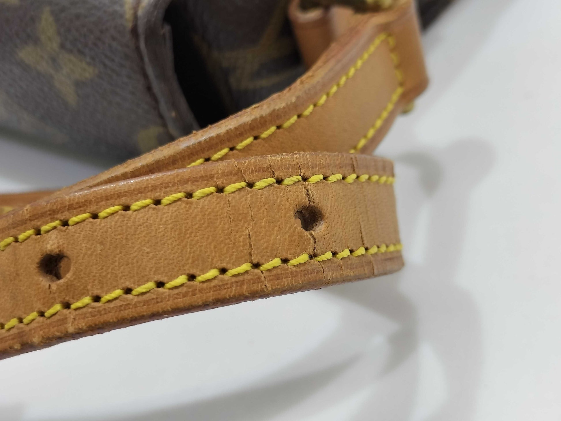 LOUIS VUITTON M51244 Monogram Mini Saint-Cloud Shoulder Bag