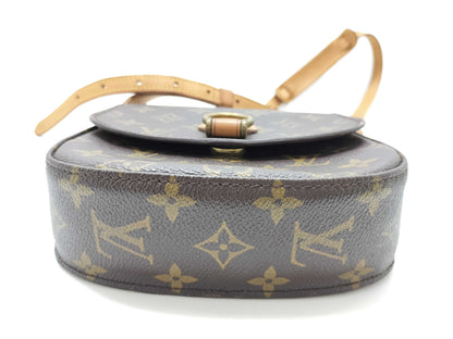 LOUIS VUITTON M51244 Monogram Mini Saint-Cloud Shoulder Bag