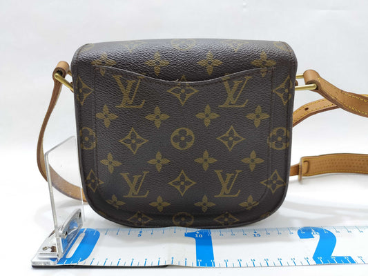 LOUIS VUITTON M51244 Monogram Mini Saint-Cloud Shoulder Bag