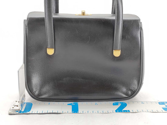 CELINE Leather Triomphe Hardware Handbag