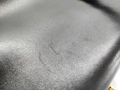CELINE Leather Triomphe Hardware Handbag