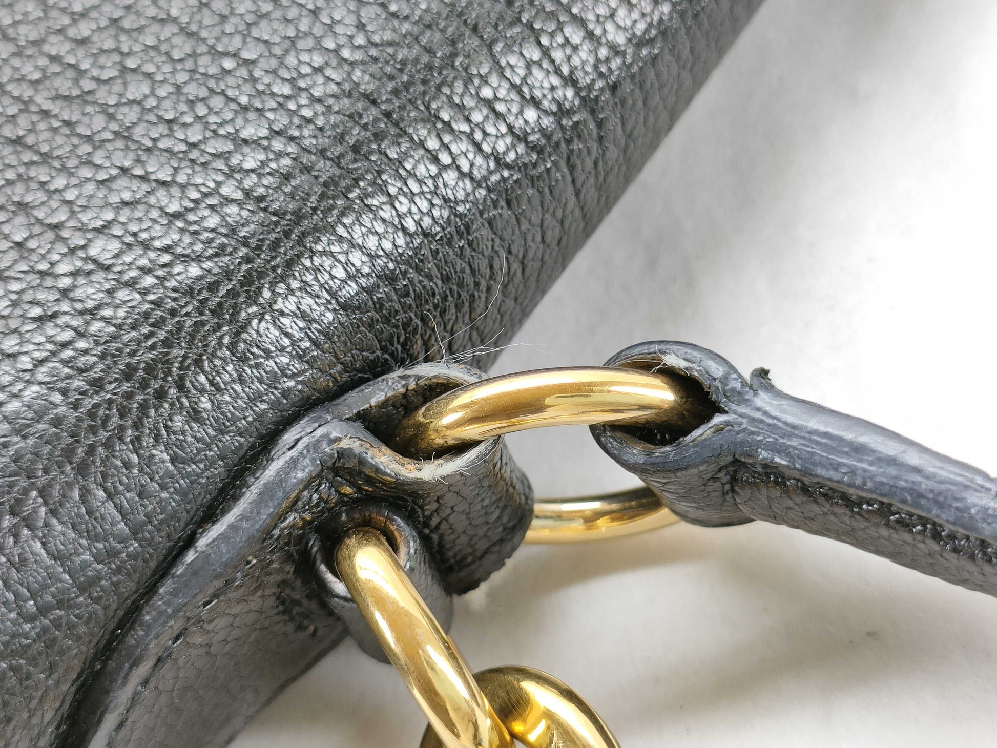Miu Miu Madras Leather 2-Way Shoulder Bag