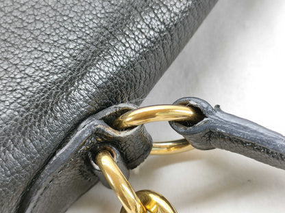 Miu Miu Madras Leather 2-Way Shoulder Bag