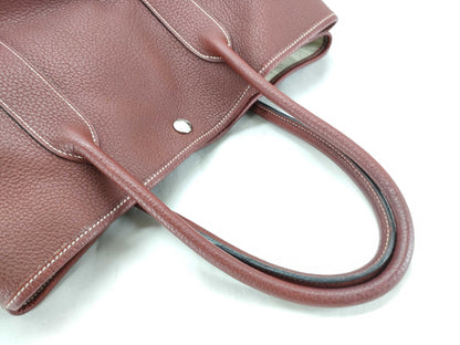 HERMES Garden Party PM Tote Bag with K Stamp