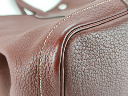 HERMES Garden Party PM Tote Bag with K Stamp