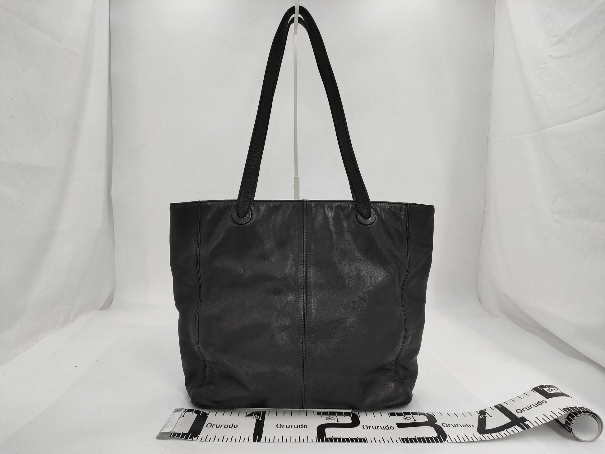 CHANEL Lamb Coco Mark Tote Bag with Seal