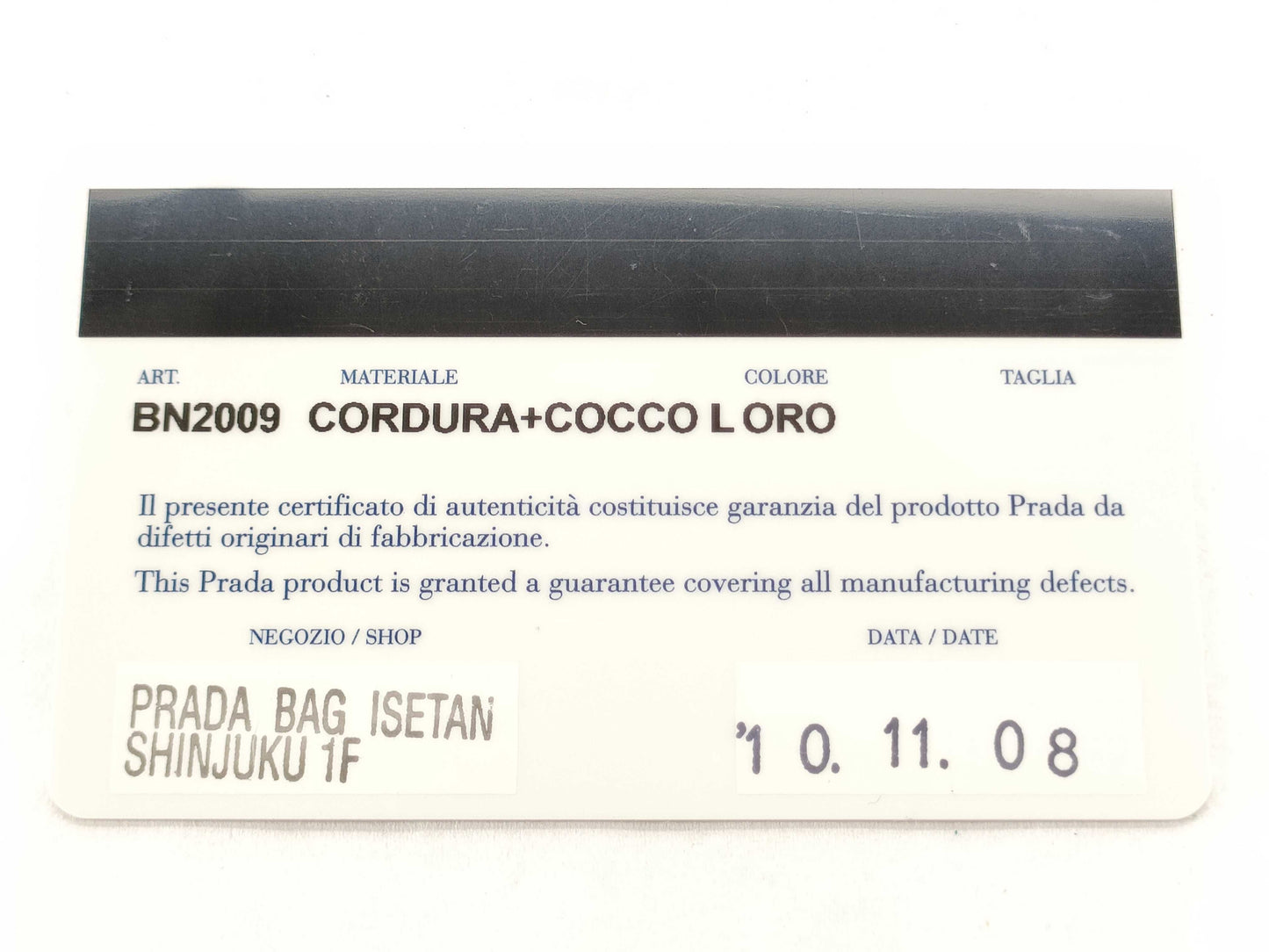 PRADA Canvas x Leather Check Pattern 2-Way Handbag with Strap