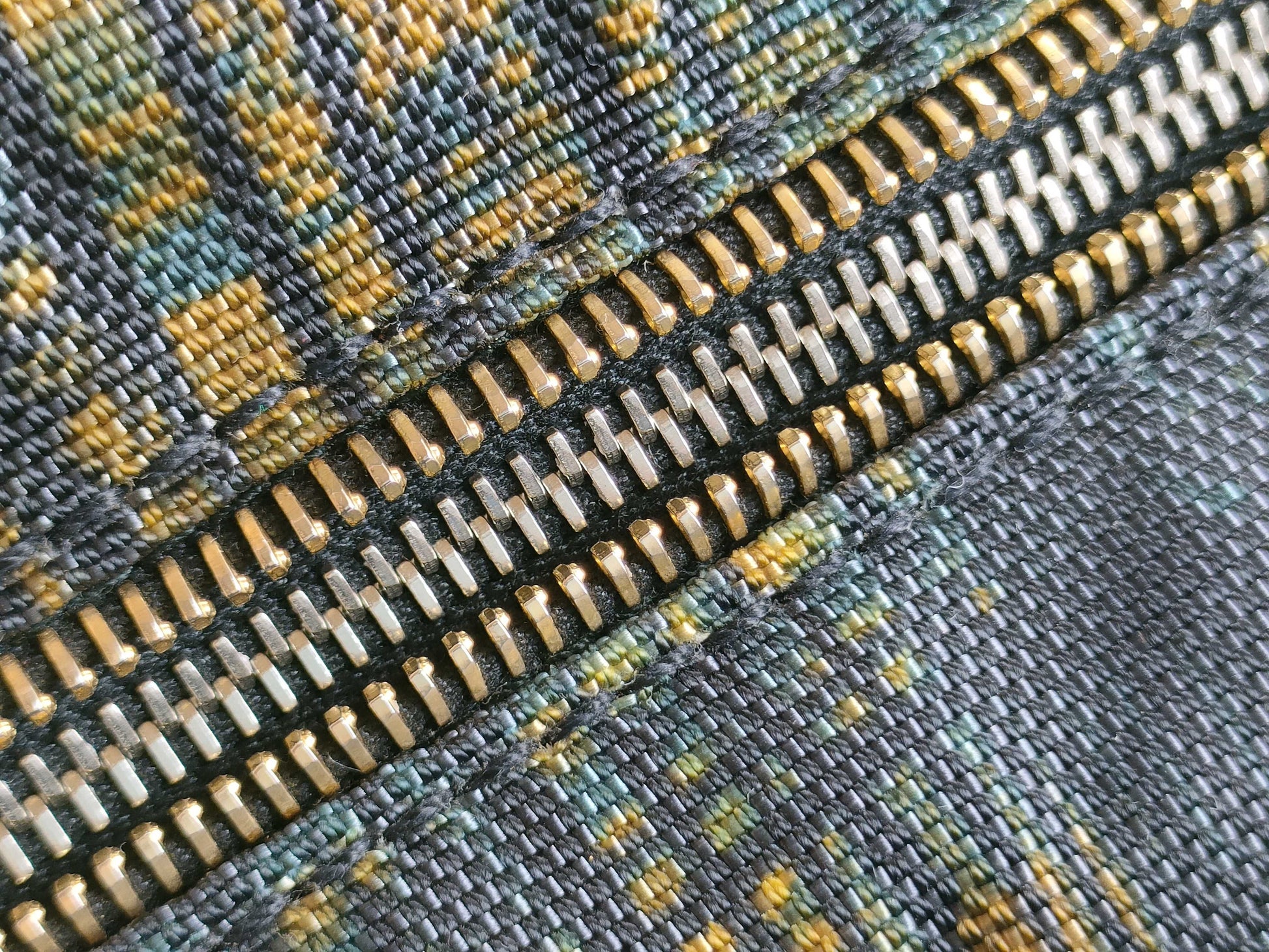 PRADA Canvas x Leather Check Pattern 2-Way Handbag with Strap