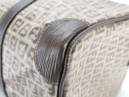 FENDI Zucchino PVC Boston Bag Boston Bag