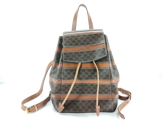 CELINE Macadam Drawstring Backpack