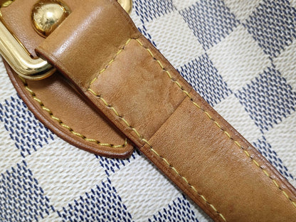 LOUIS VUITTON N51206 Damier Azur Hampstead Tote Bag Handbag