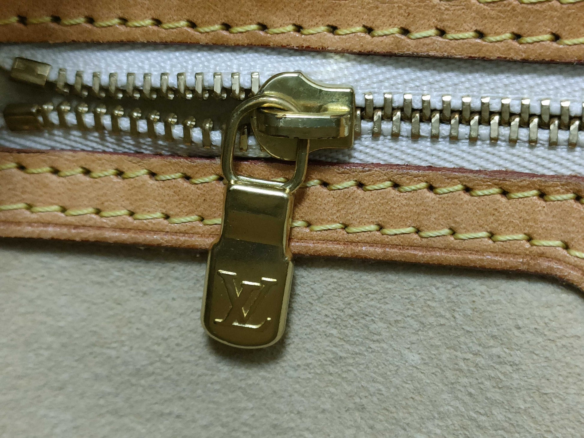 LOUIS VUITTON N51206 Damier Azur Hampstead Tote Bag Handbag