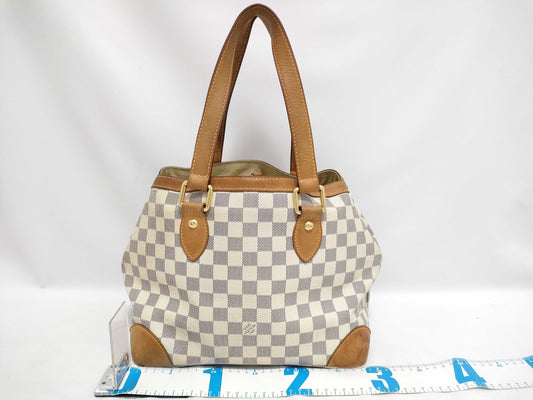 LOUIS VUITTON N51206 Damier Azur Hampstead Tote Bag Handbag