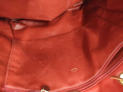 CHANEL Matelasse Denim x Lamb Shoulder Bag with Circle Coco Charm