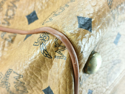 MCM 2WAY Logo Boston Bag Boston Bag