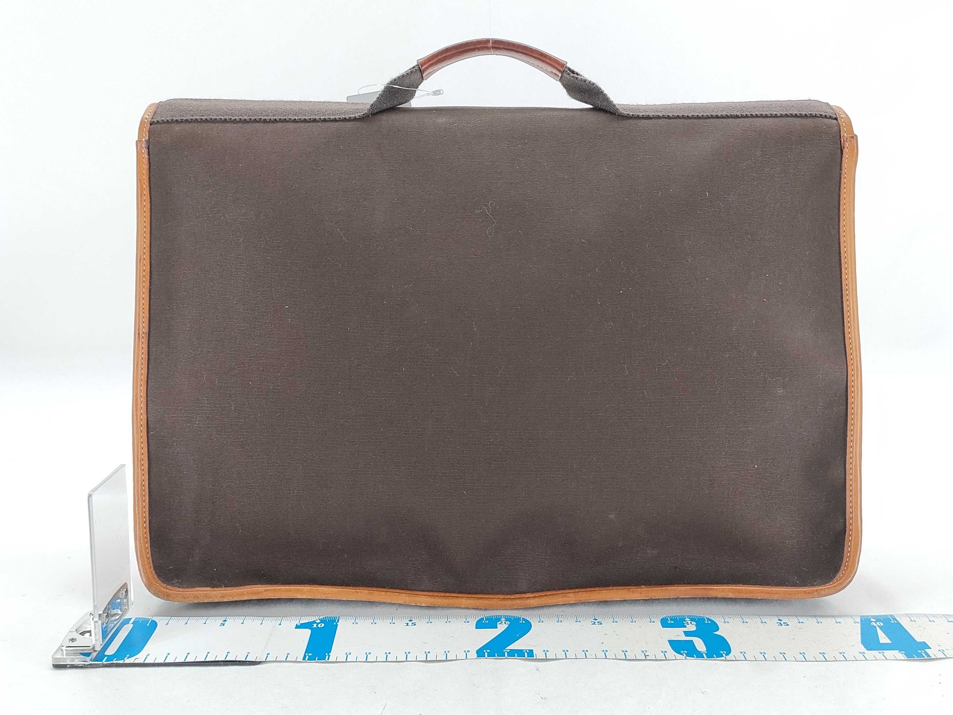 HERMES Buenaventura PM Toile Officier Business Bag