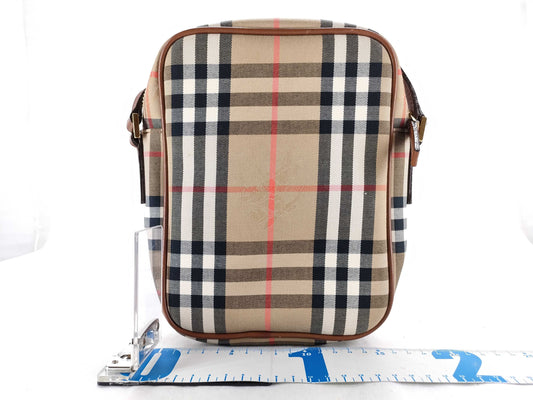 BURBERRY Nova Check Shoulder Bag