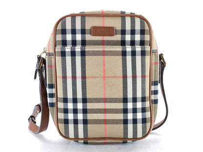 BURBERRY Nova Check Shoulder Bag