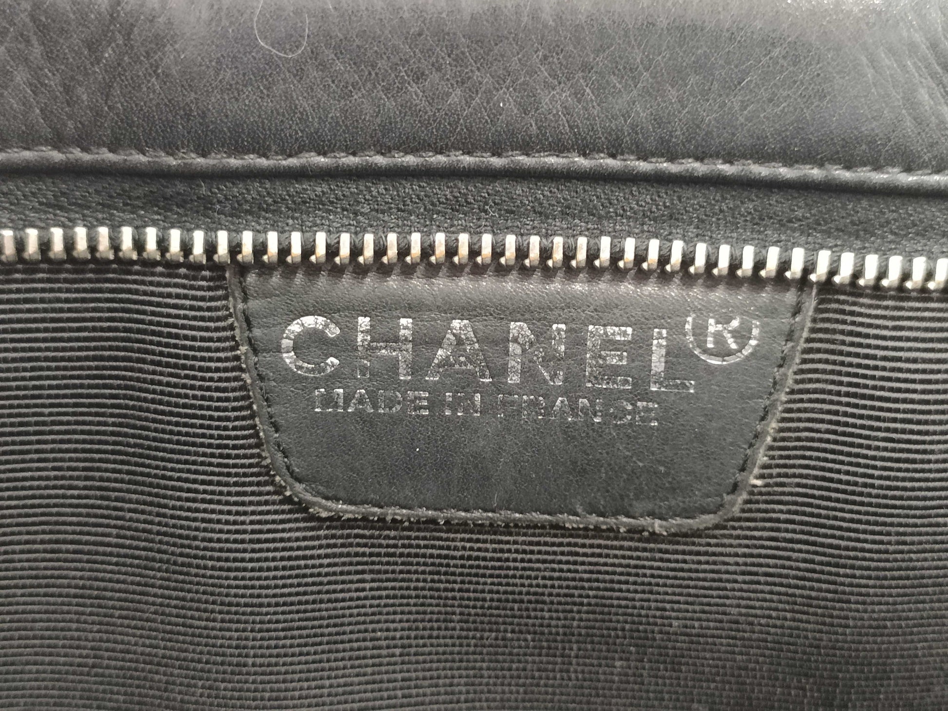CHANEL Lamb Logo Shoulder Bag