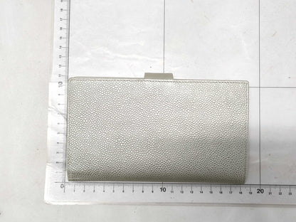 CHANEL Caviar Skin Caviar Coco Mark Wallet