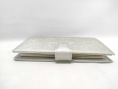 CHANEL Caviar Skin Caviar Coco Mark Wallet